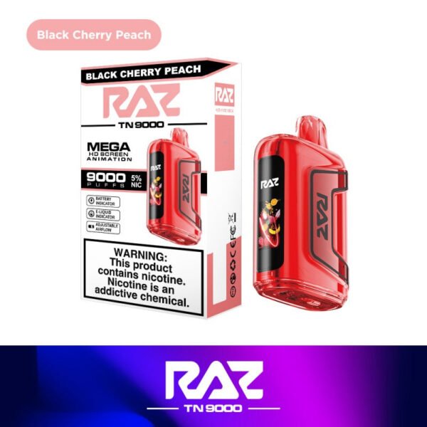 RAZ TN9000 – Black Cherry Peach