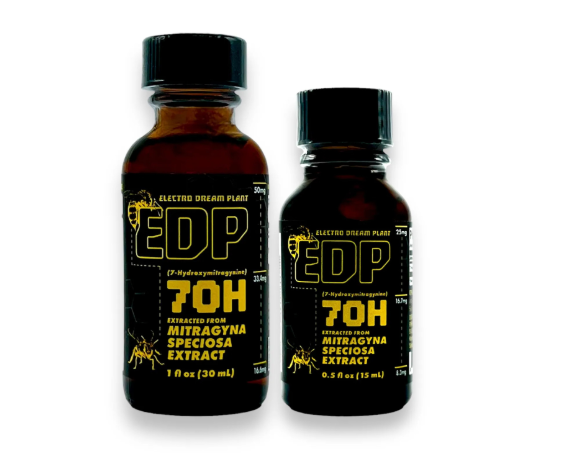 EDP 7OH 7-hydroxymitragynine Kratom Extract Shot