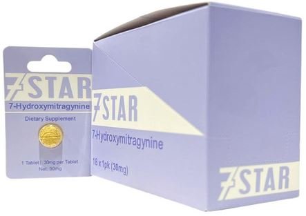 7 Star 7-Hydroxymitragynine Extract Tablets 30mg per Tablet