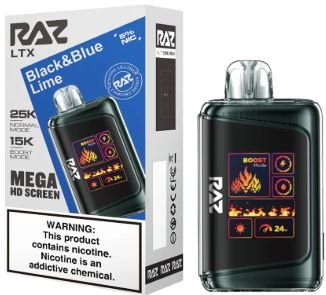 Black & Blue Lime | RAZ 25K LTX