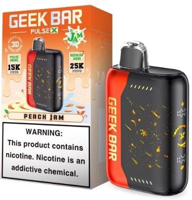 Peach Jam | Geek Bar 25k/5ct
