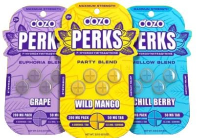 Dozo PERKS 7-OH Extract Tablets 400mg/4ct