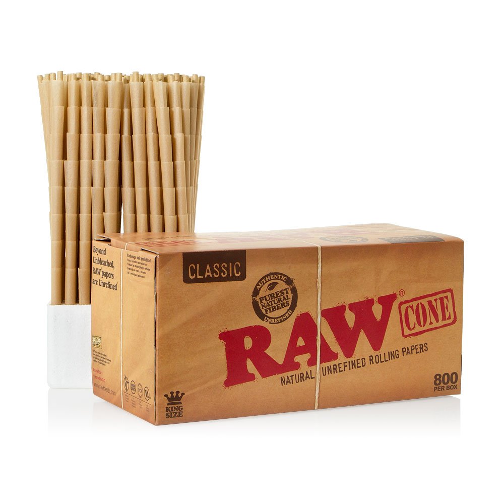 RAW | Classic King Size Cones (800p)