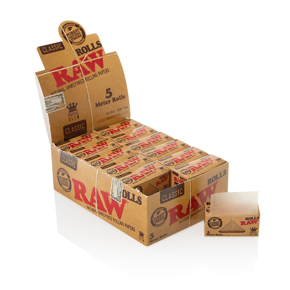 RAW | Classic King Size Slim Rolls 5m