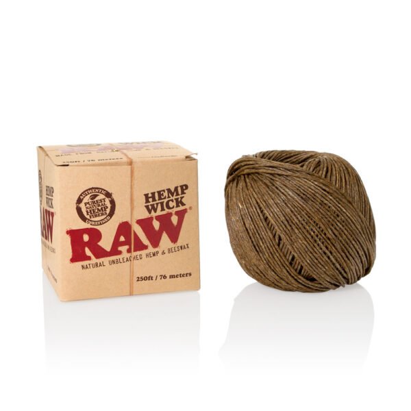 RAW | Hemp Wick XL (76m)
