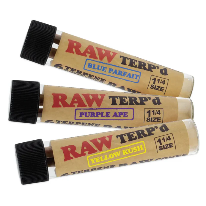 RAW | Terp'd 1 1/4 (Yellow Kush) (6-pack) - Image 3