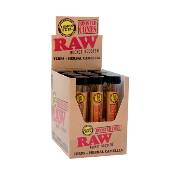 RAW | Terp’d Cones Rocket Booster King Size (Lemon Fuel)