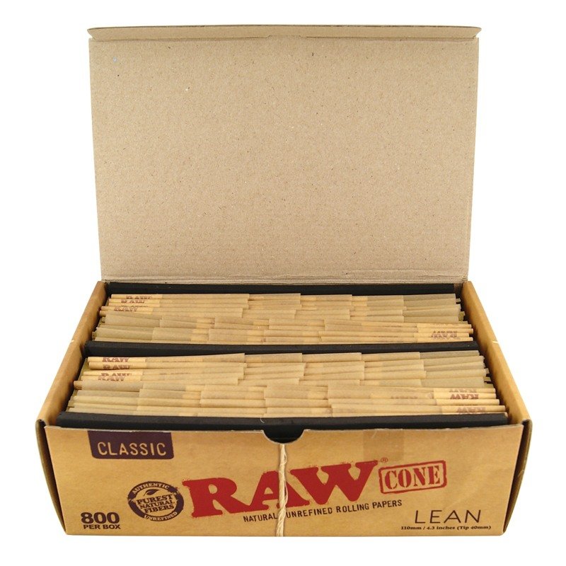 RAW | Cone LEAN BULK 800CT 110mm 40mm Tip