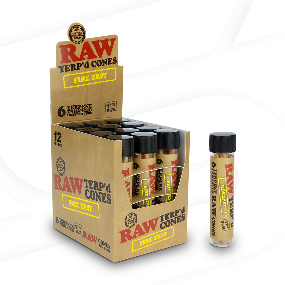RAW | Terp'd 1 1/4 (Yellow Kush) (6-pack)